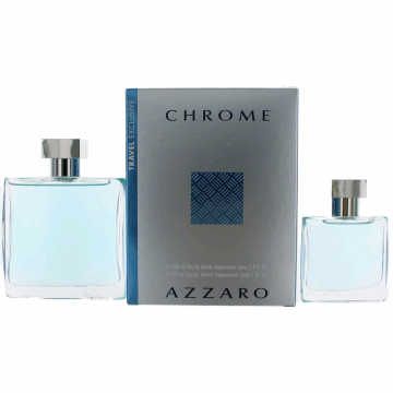 Azzaro Chrome Набор (Туалетная вода 100 ml+ Туалетная вода 30 ml)  (3351500004034)