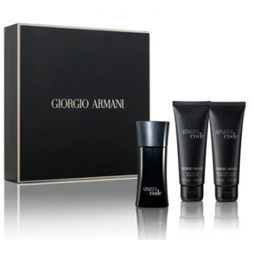 Giorgio Armani Armani Code Набор (Туалетная вода 75 ml +75 Гель для душа + 75 Бальзам после бритья)  (3614271878724) (3614272296831)
