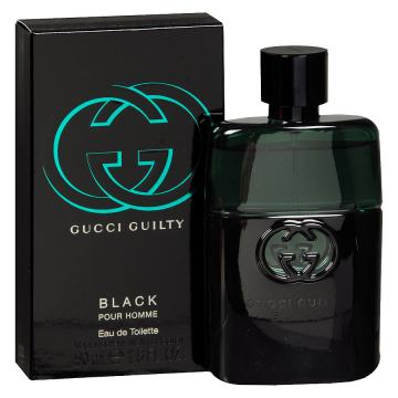 Gucci Guilty Black Men Туалетная вода 50 ml  (737052626345)