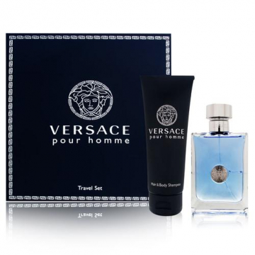 Versace Pour Homme Набор (Туалетная вода 100 ml + Шампунь 150 ml)  (8011003842025)