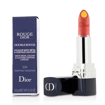 Christian Dior Rouge Double Rouge - 534 Tempting Tangerine 3.5 G (3348901363679)