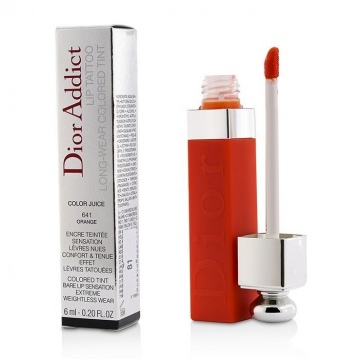 Christian Dior Addict Lip Tattoo Color Juice - 641 Orange 6 ml (3348901412926)