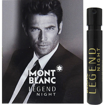 Mont Blanc Legend Night Парфюмированная вода 1.2 ml Пробник (3386460088039)