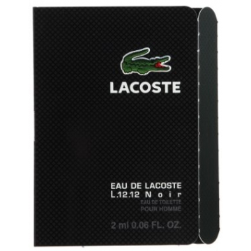 Lacoste Eau De Lacoste Noir L.12.12 Туалетная вода 1.5 ml Пробник (737052878232)